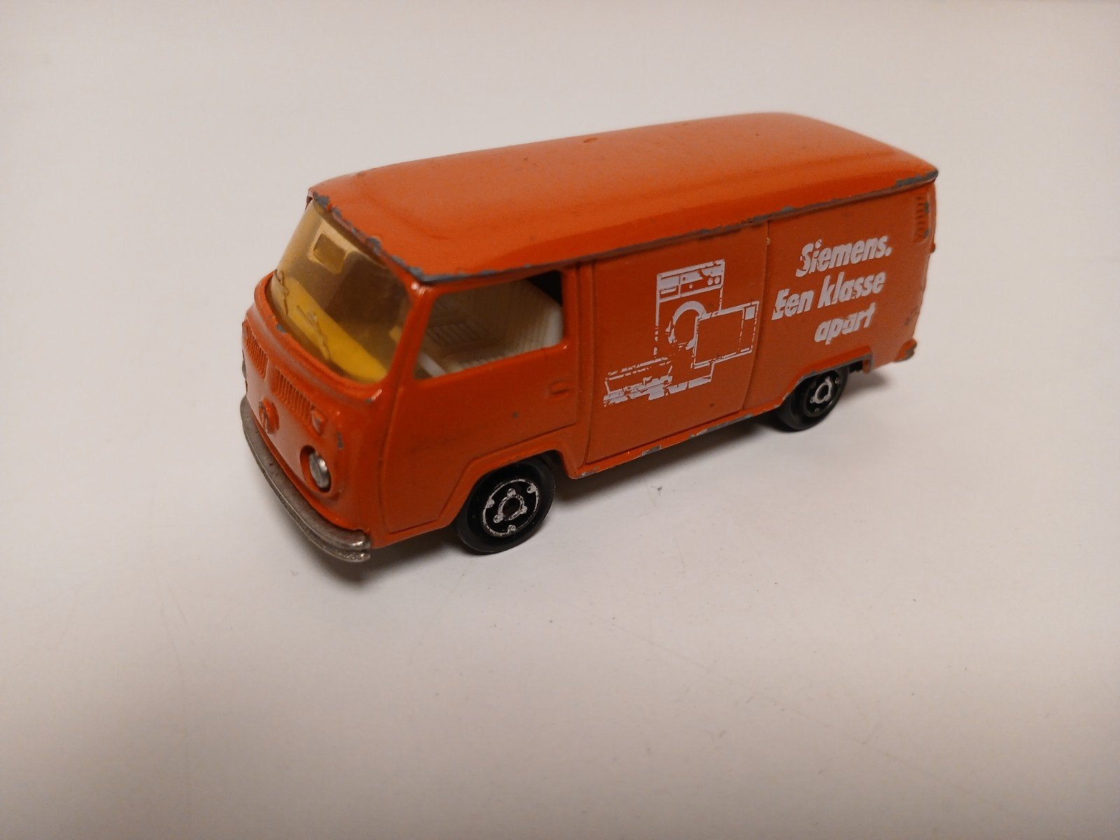 Majorette volkswagen t2 fourgon siemens reclame 1:60, Overige merken, Gebruikt, Auto, Groter dan 1:32