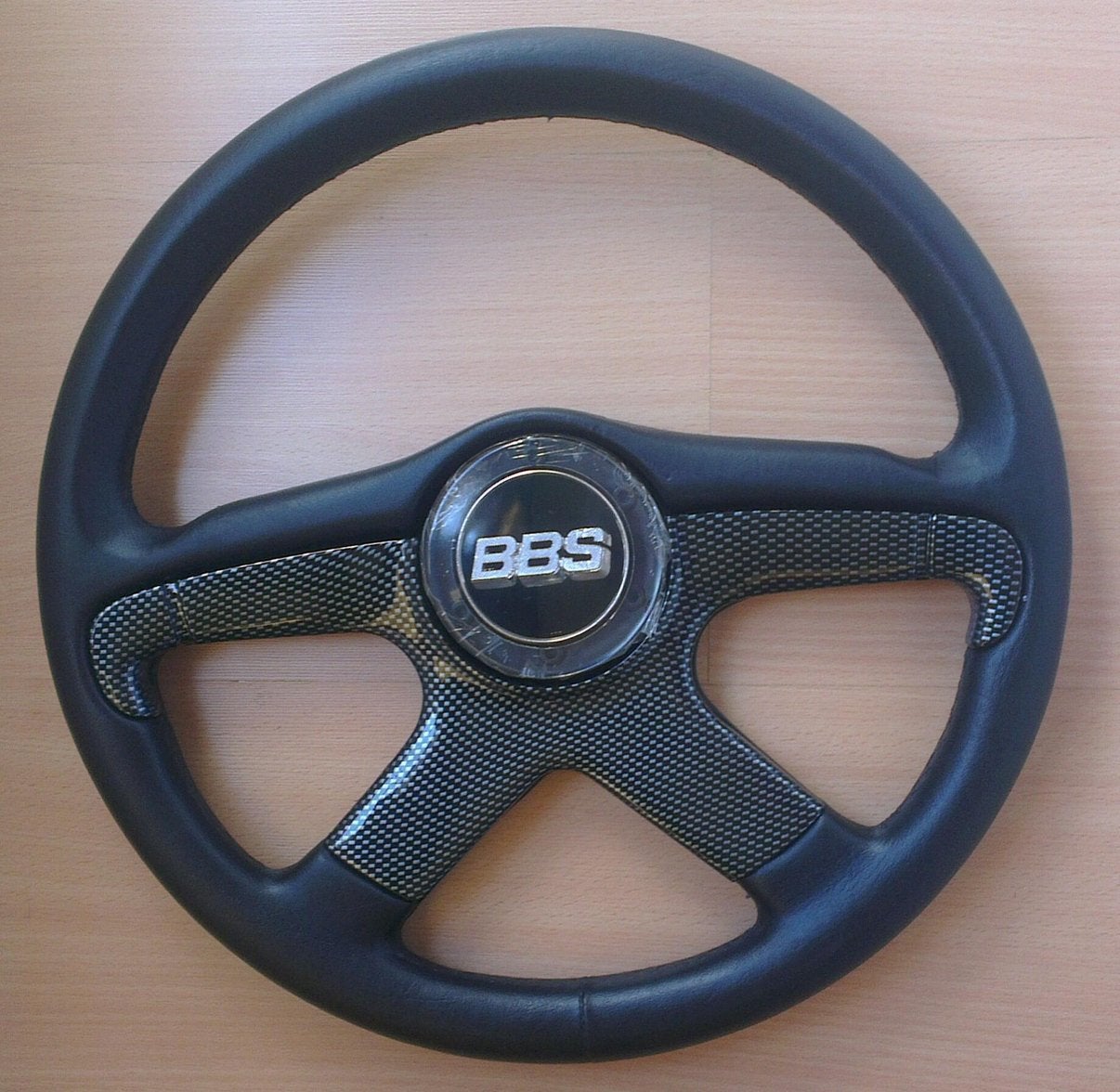 BBS 4-spaaks stuur carbon look 370mm | 6x70 PCD, Ophalen
