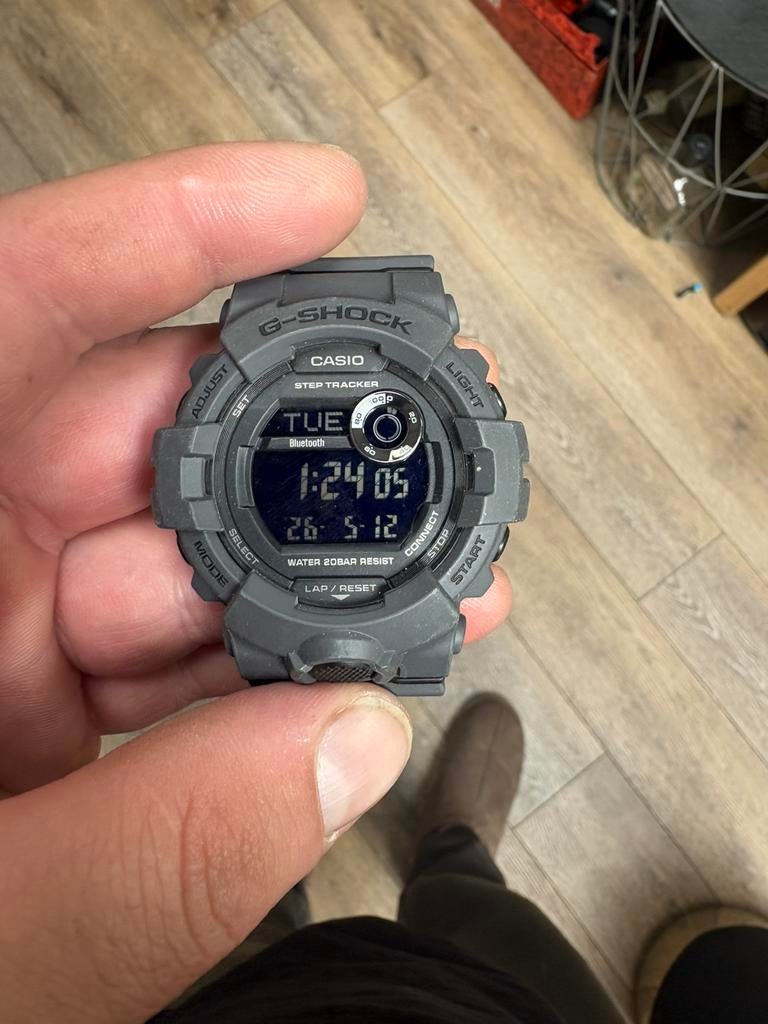 G-shock horloge, Ophalen of Verzenden, Zo goed als nieuw, Zwart, Android