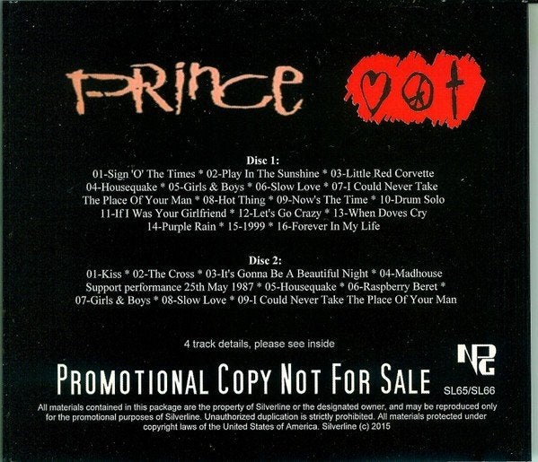Prince - Frankfurt 1987  (Sign O´The Times Tour) 2CD, Import, Live-album, Nieuw in verpakking, Verzenden