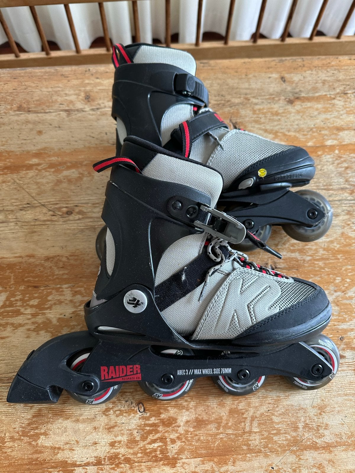 K2 Raider inline skates - Verstelbaar - Maat 32-37, Ophalen, K2, Kinderen, Inline skates 4 wielen