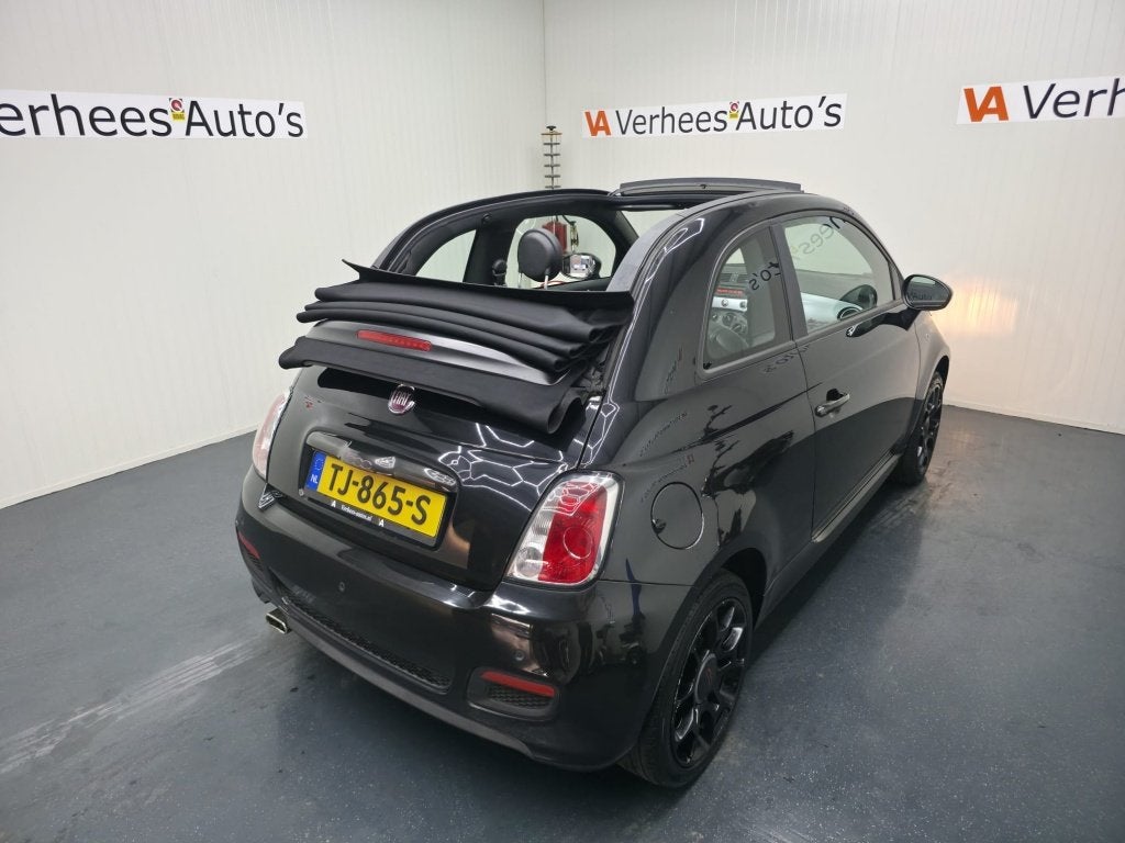 Fiat 500 C 1.2 Sport uitvoering, Euro 5, Gebruikt, 4 cilinders, Cabriolet