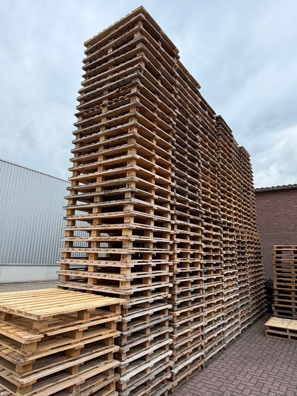 CP7 110 x 130 Pallets - Gebruikt maar in goede staat, Ophalen, Gebruikt, 50 mm of meer, Pallet