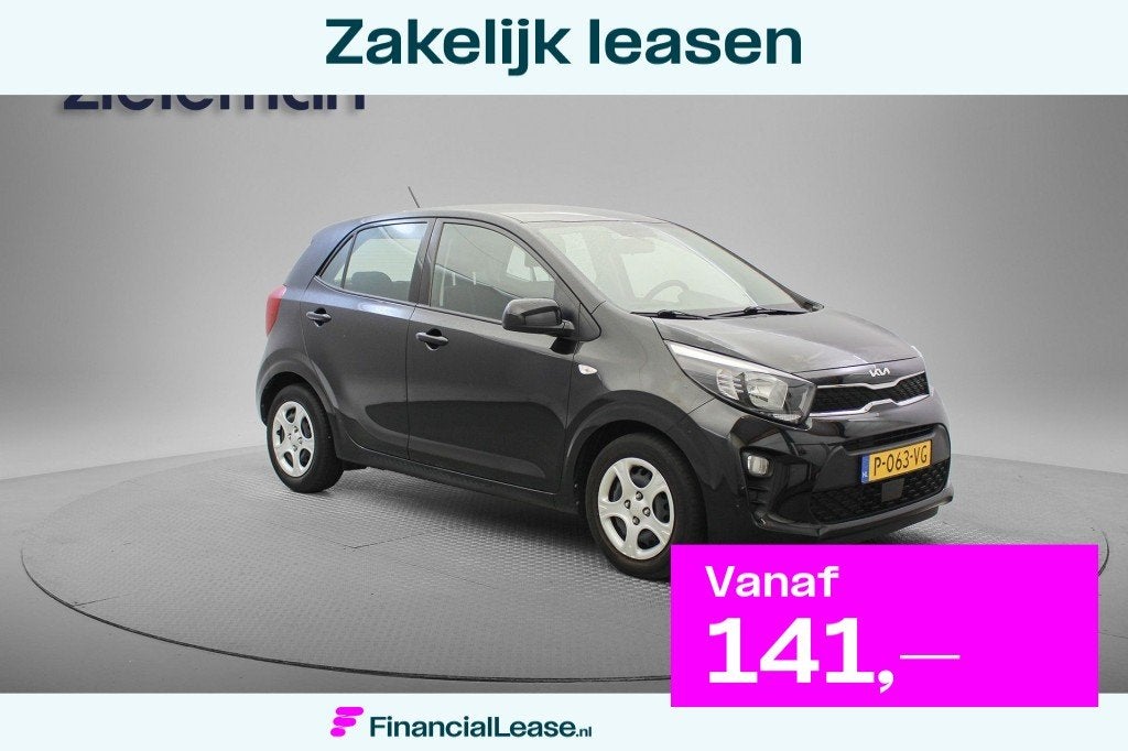Kia Picanto 1.0 DPi ComfortLine 5 Deurs - Airco, Cruise, Gebruikt, 31 €/maand, Met garantie (alle), 4 stoelen