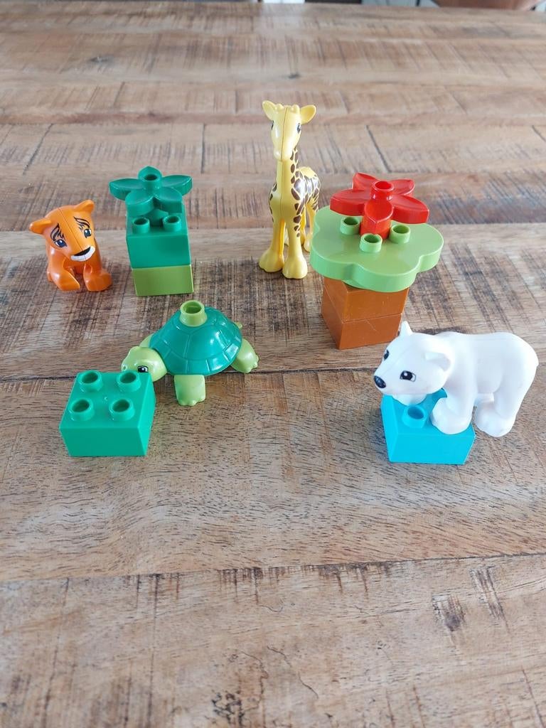 Lego Duplo Dieren en Blokken Set serie 10801, Inclusief minifiguren, Gebruikt, Overige thema's, Ophalen of Verzenden