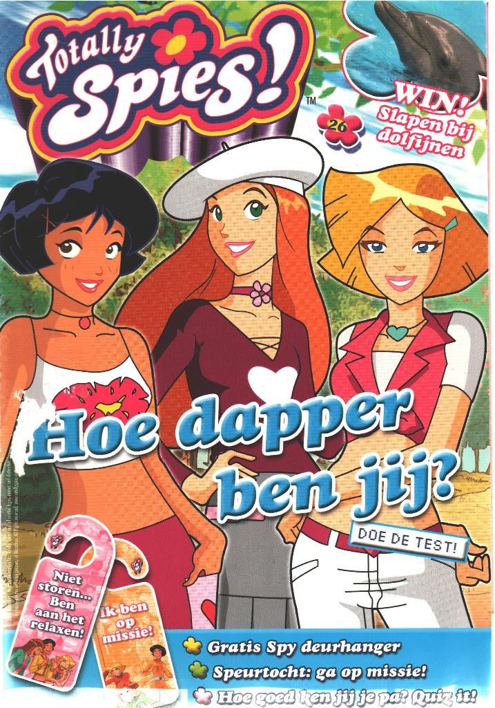 Totally Spies 2008 en 2009 - 2 bladen, Boeken, Ophalen of Verzenden, Gelezen, Muziek, Film of Tv