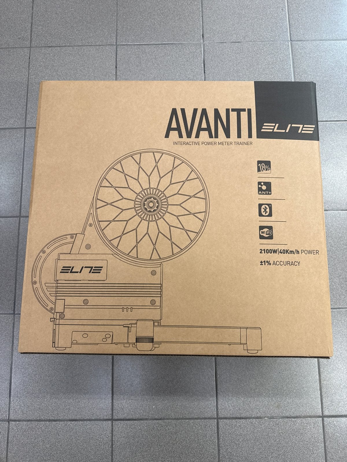 Elite Avanti Fietstrainer NIEUW, Fietsen en Brommers, Overige merken, Minder dan 10 versnellingen, Ophalen of Verzenden, Nieuw