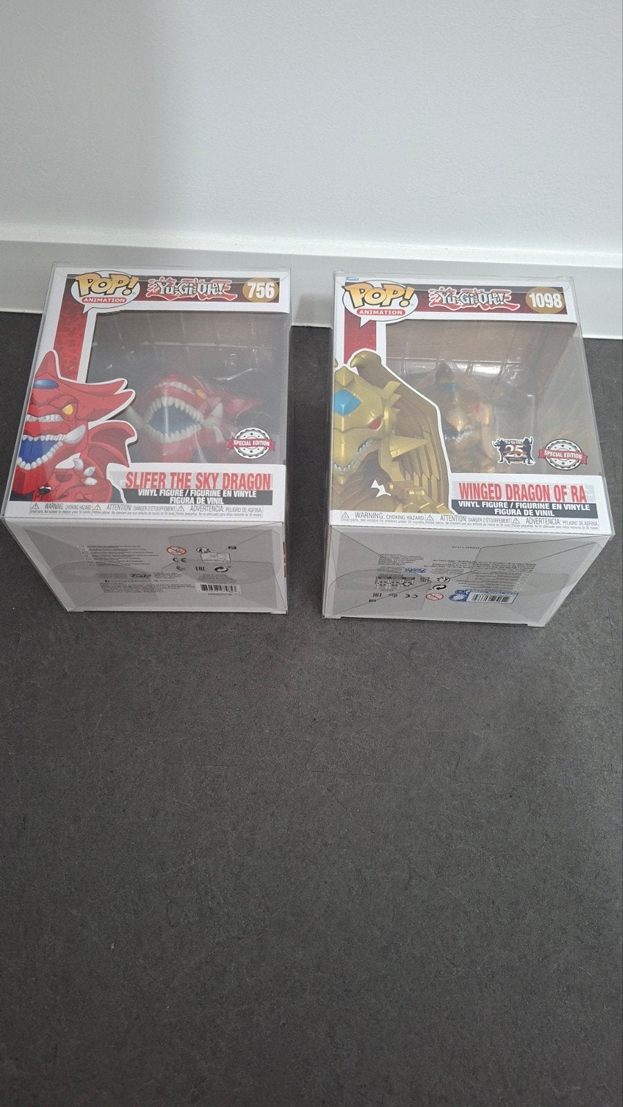 Funko Pop Yugioh Slifer The Sky Dragon / Winged Dragon of Ra, Ophalen of Verzenden, Zo goed als nieuw