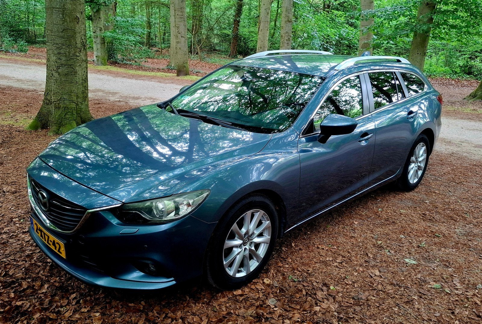 Mazda 6 2.0 Sportbreak 2013 Blauw, Auto's, Mazda, Particulier, Benzine, A, Stationwagon, Handgeschakeld, Geïmporteerd, Blauw, Voorwielaandrijving
