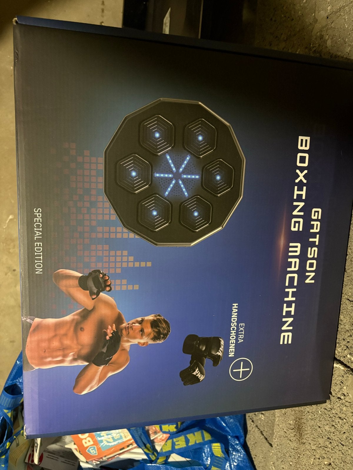 Gatson Boxing Machine - Special Edition met handschoenen, Ophalen, Nieuw, Overige
