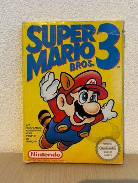 Super Mario Bros 3 CIB voor de Nintendo NES, Spelcomputers en Games, Games | Nintendo NES, 1 speler, Ophalen of Verzenden, Zo goed als nieuw