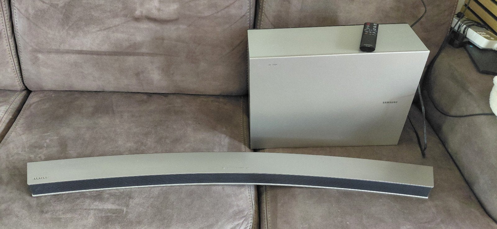Samsung curved hw-j6501 soundbar met draadloos sub, Ophalen, Bluetooth