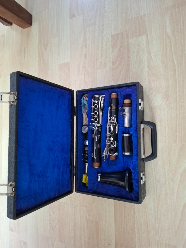 Klarinet(bes) Boosey & Hawkes Edgware Londen, Muziek en Instrumenten, Ophalen, Hout