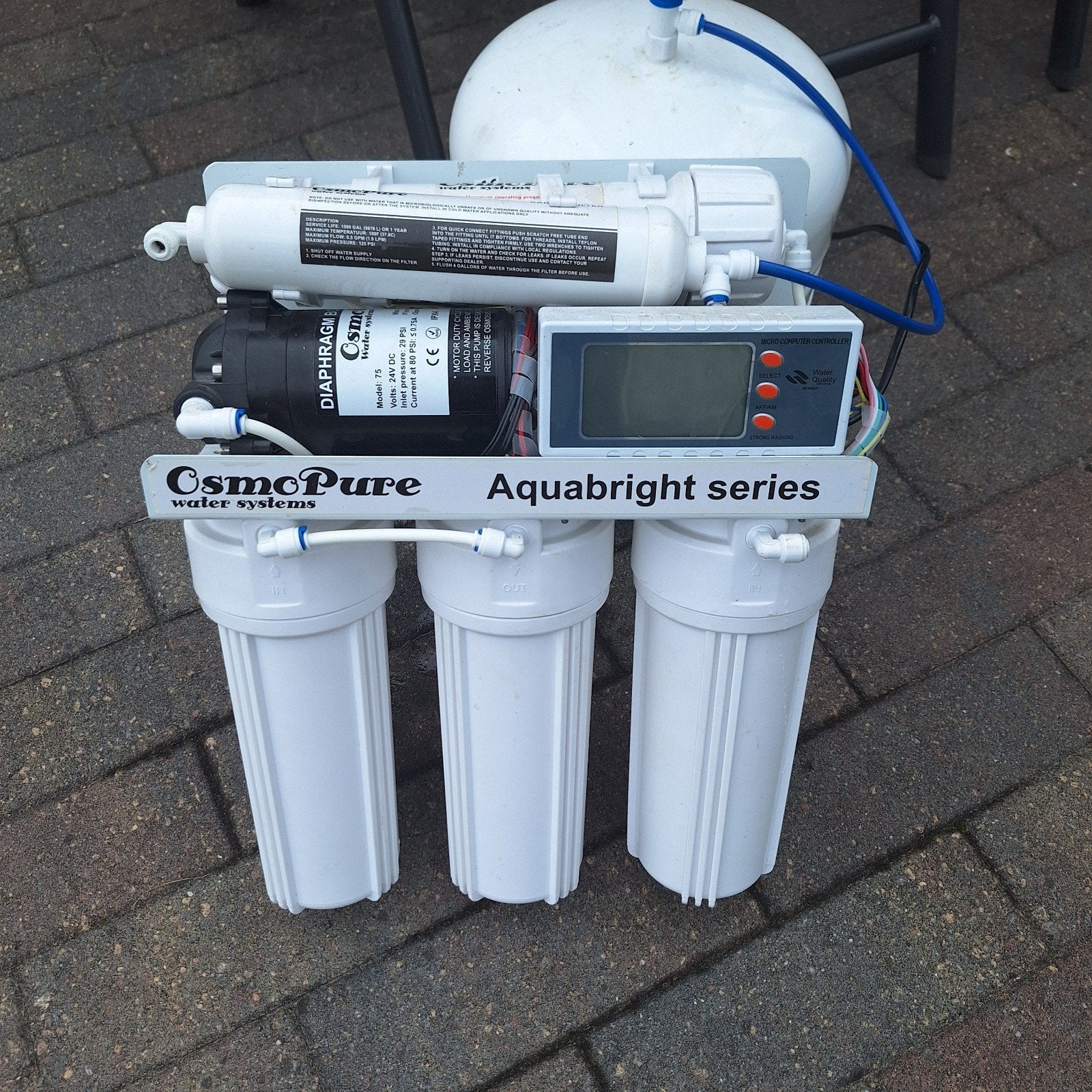 OsmoPure water systeem, Ophalen of Verzenden, Afzuiger