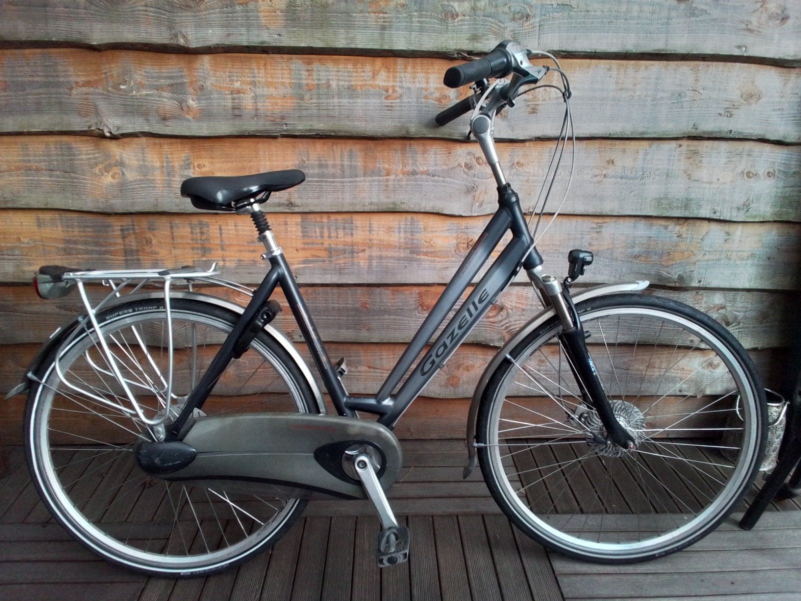 Gazelle Chamonix damesfiets, Ophalen, Versnellingen, Gazelle, Trommelrem