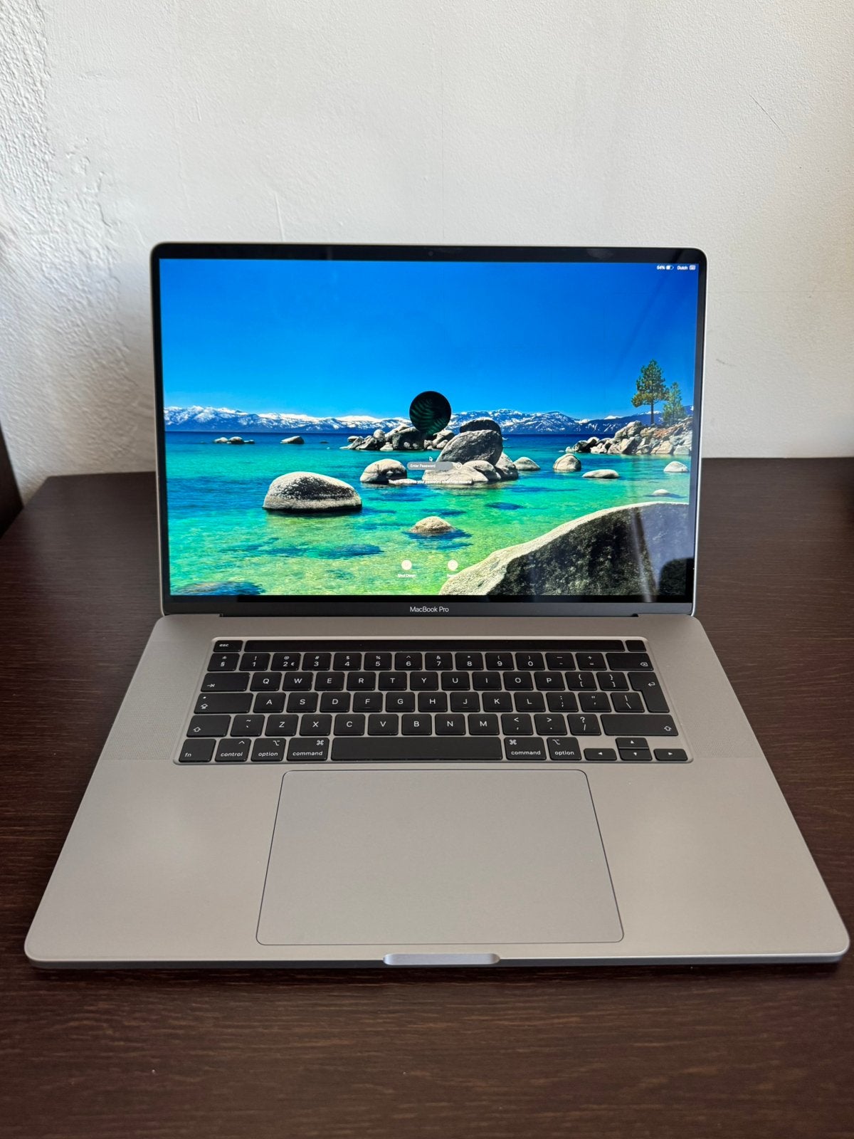 Apple MacBook Pro 16inch (2019) 2,4GHz i9 32GB/2TB 5500M 8GB, MacBook Pro, 1 TB of meer, Gebruikt, 2 tot 3 Ghz