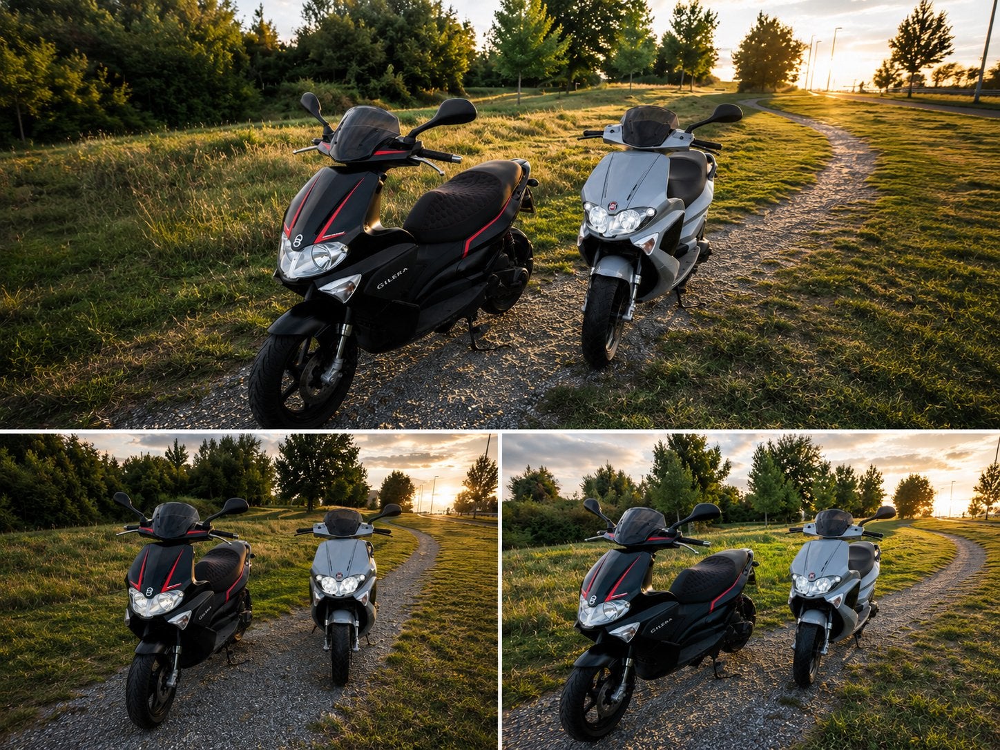 2x Gilera Runner RST 70cc zwart €1700+ grijs €1500, Fietsen en Brommers, Scooters | Piaggio, Ophalen, Tweetakt, Gebruikt, Overige modellen