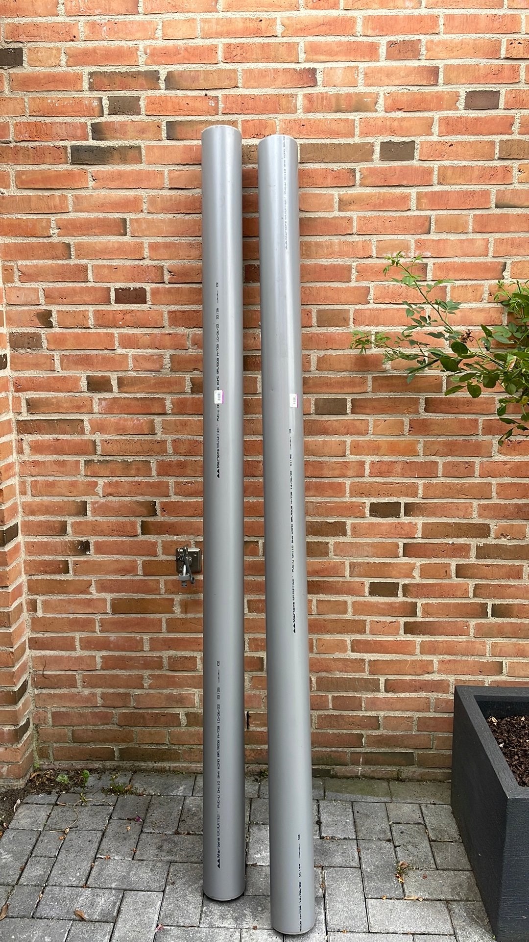 Martens pvc buis. 2 meter, doorsnede 110 mm. Prijs per stuk!, Ophalen, Pvc, 2 tot 4 meter, Nieuw