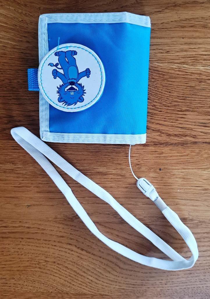 Postbank kinder portemonnee, Sieraden, Tassen en Uiterlijk, Ophalen of Verzenden, Gebruikt, Blauw