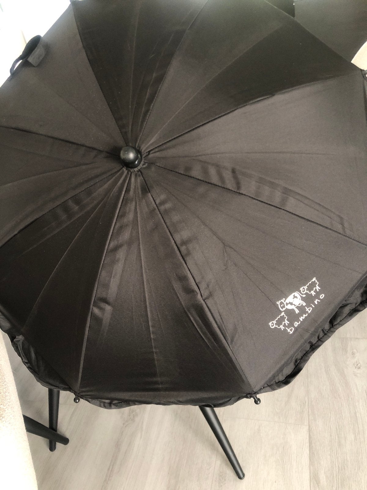 Bambino kinderwagen parasol - Zwart, Ophalen of Verzenden, Gebruikt, Kinderwagen, Overige merken