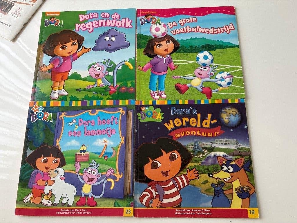 8 leesboekjes van Dora (Nickolodeon), Boeken, Ophalen, Gelezen, Fictie algemeen