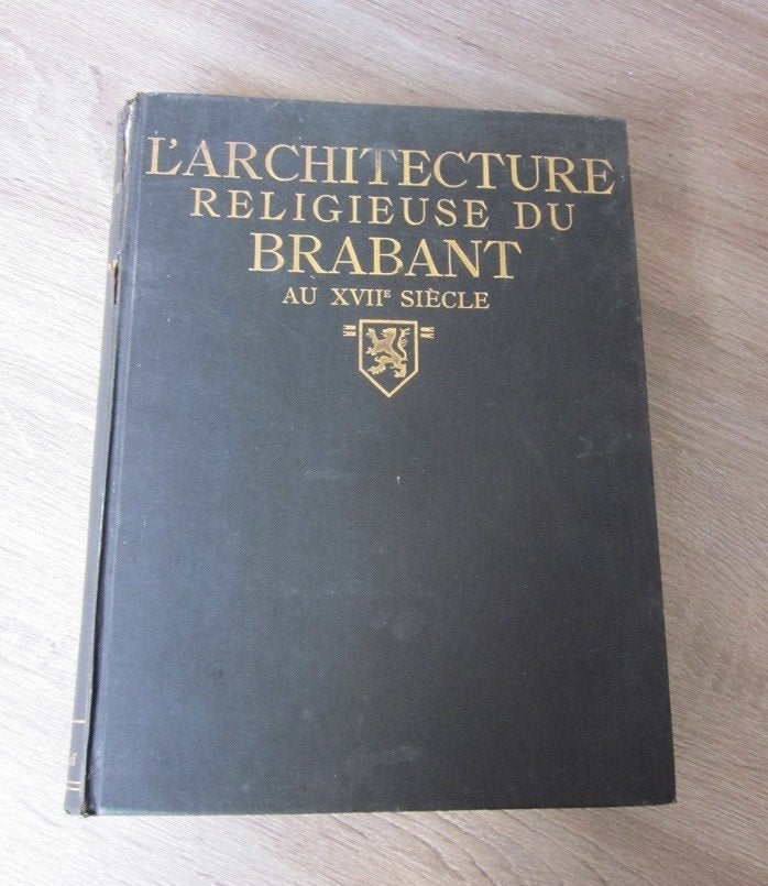 l' architecture religieuse du brabant plantenga frans antiek, Ophalen of Verzenden, Architectuur algemeen, Gelezen, J.H. Plantenga