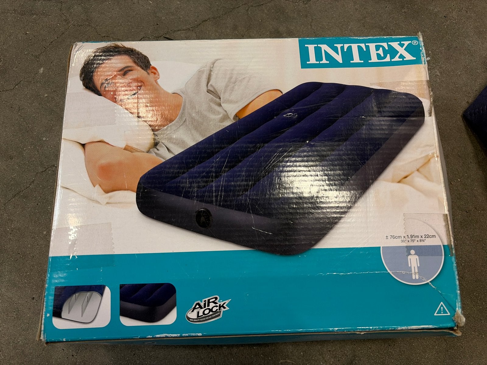 Intex Luchtbed 1-persoons - Nieuw in doos, Ophalen, Nieuw, 1-persoons