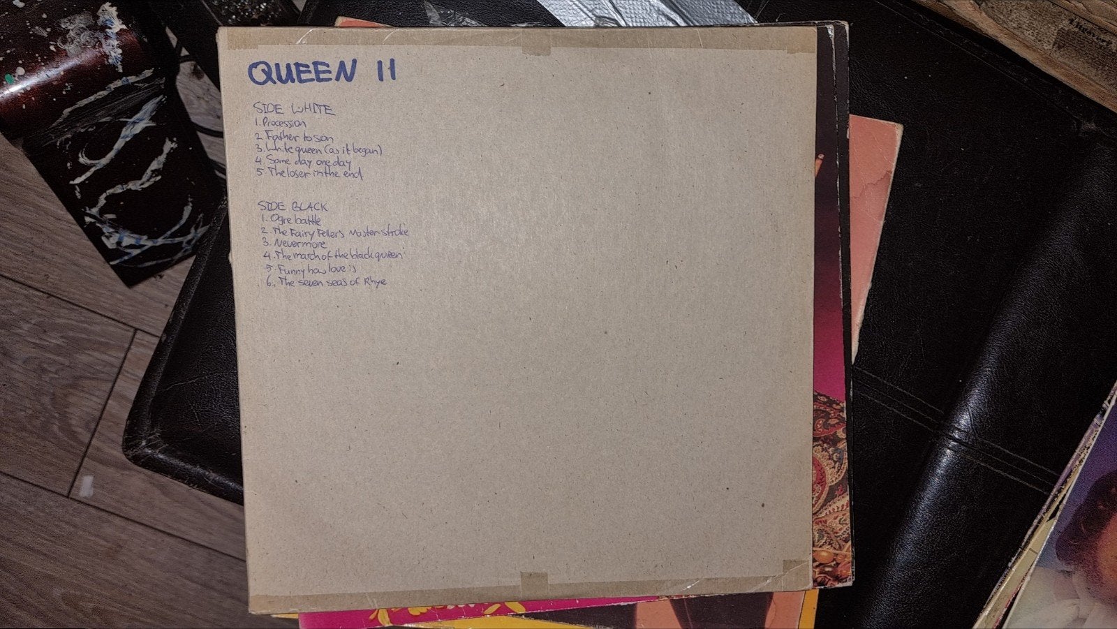 Queen II LP - zonder hoes Klassiek rockalbum op vinyl, LP, Gebruikt, Ophalen of Verzenden, Classic Rock