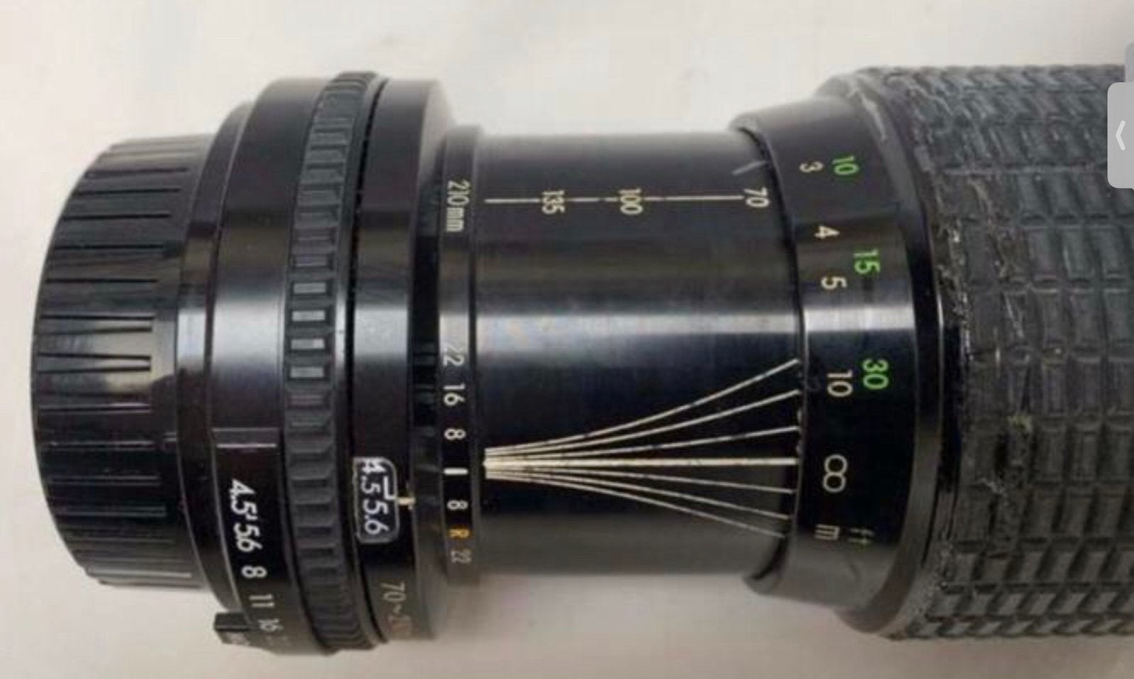 Sigma zoom-K ll 70-210 1:4,5 multi-coated voor Minolta., Audio, Tv en Foto, Fotografie | Lenzen en Objectieven, Ophalen, Gebruikt