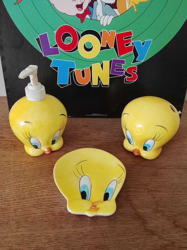 Tweety warner Bros badkamer set, Ophalen of Verzenden