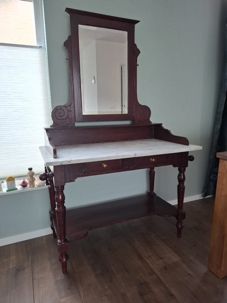 Antieke kaptafel, Ophalen of Verzenden