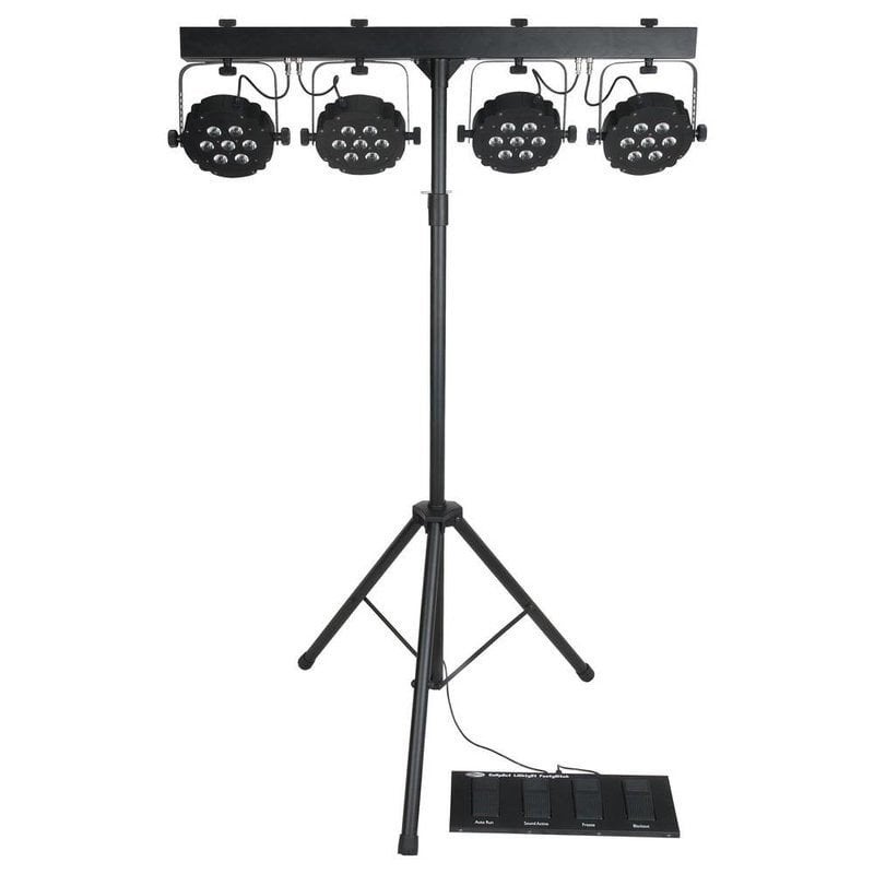 Showtec Compact Power Lightset + voetcontroller, Muziek en Instrumenten, Ophalen, Zo goed als nieuw, Licht, Geluidgestuurd