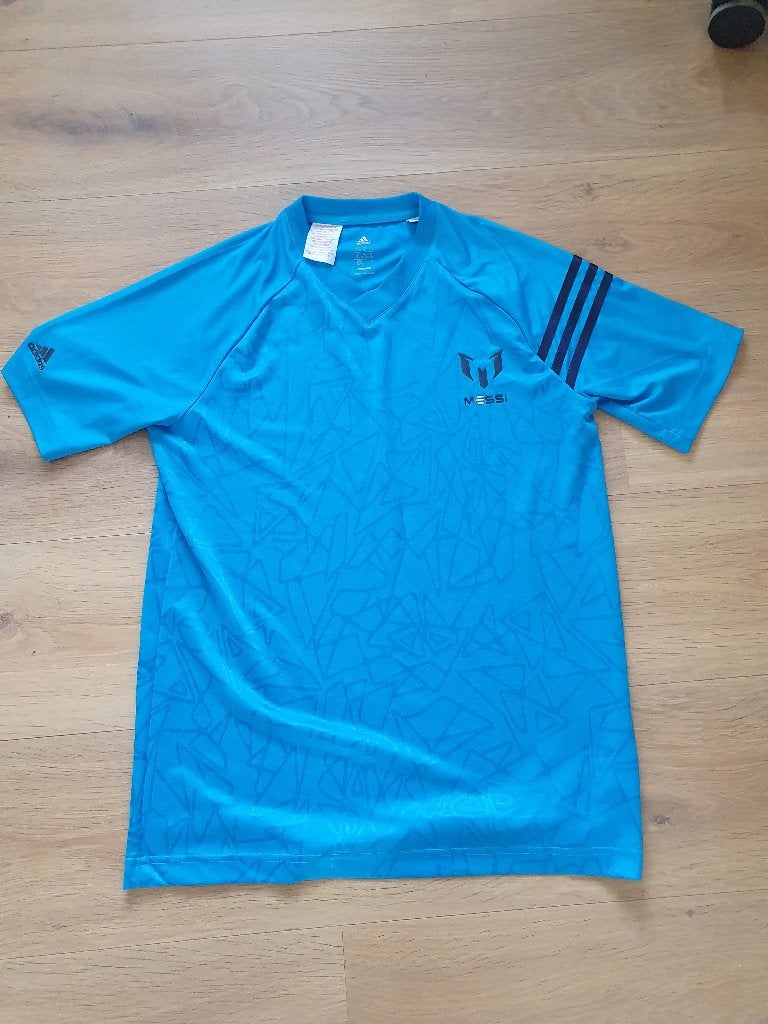 Authentiek Adidas Messi shirt blauw - Maat XL, Maat XL, Ophalen of Verzenden, Zo goed als nieuw, Shirt