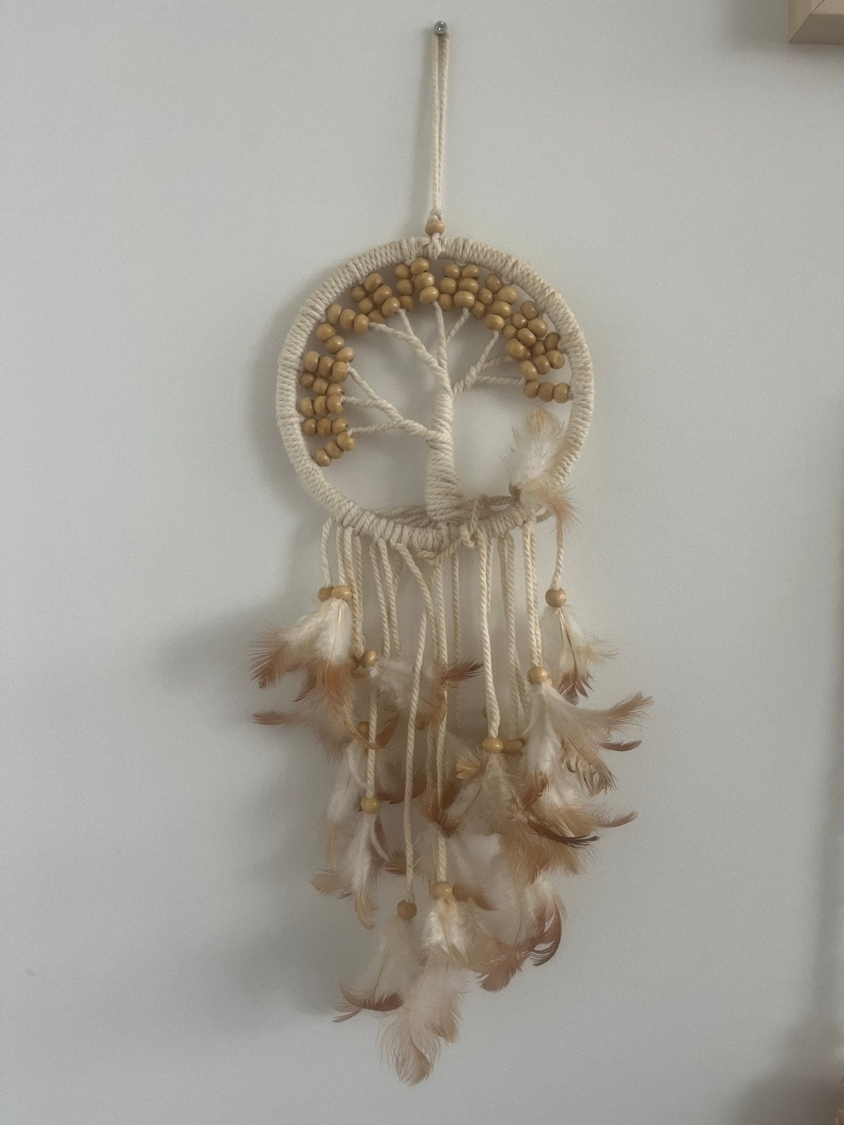 Dromenvanger Ibiza stijl - Boho decoratie, Beige, Boho, Ophalen of Verzenden, Zo goed als nieuw