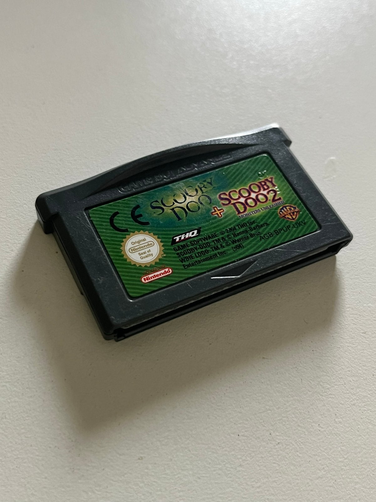 Scooby doo + Scooby Doo 2 Game Boy Advance (GBA) cartridge, Spelcomputers en Games, Avontuur en Actie, Gebruikt, 1 speler, Ophalen of Verzenden
