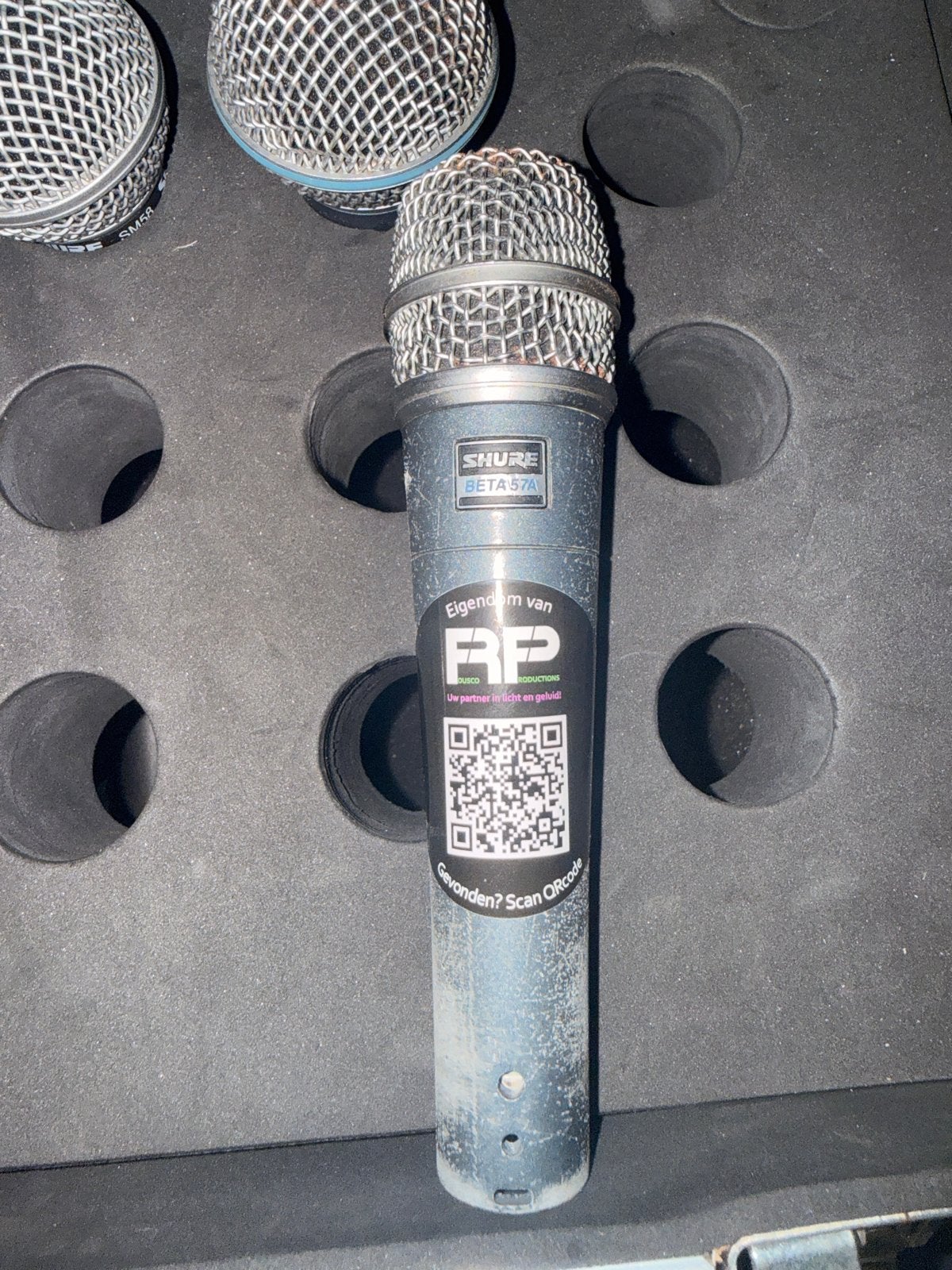 Shure Beta 57A Instrumentmicrofoon, Muziek en Instrumenten, Ophalen of Verzenden, Gebruikt, Instrumentmicrofoon