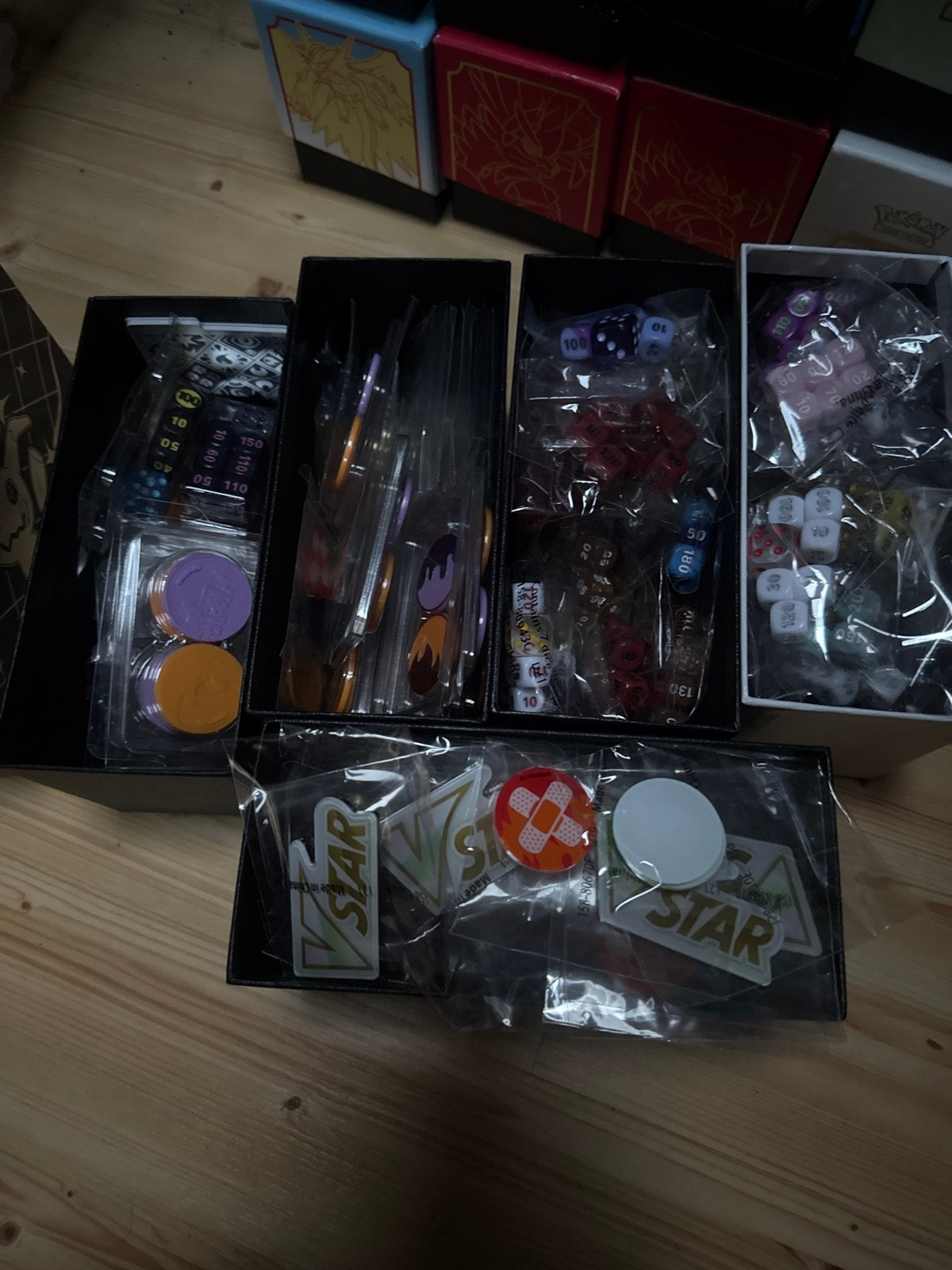 Pokémon dobbelstenen, damage counters en VSTAR markers, Ophalen of Verzenden, Nieuw, Overige typen