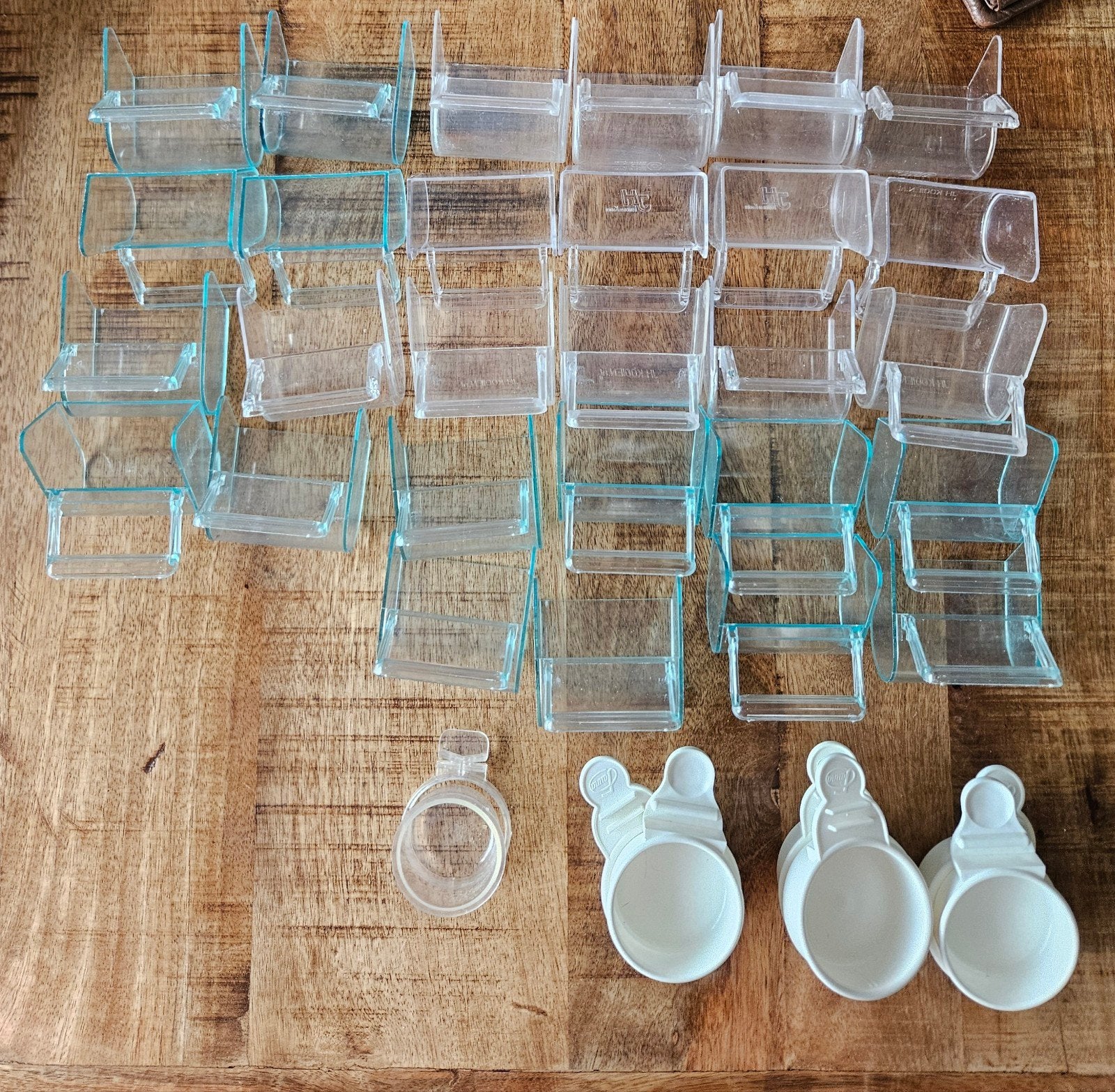 partij kweekkooi bakjes, Ophalen, Zo goed als nieuw, Kooi-accessoires