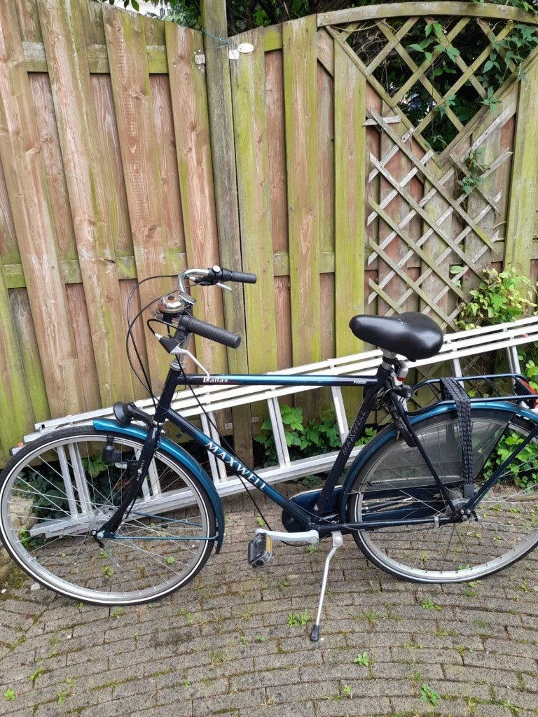 Heren fiets, Fietsen en Brommers, Versnellingen, Zo goed als nieuw, 65 cm of meer, Ophalen