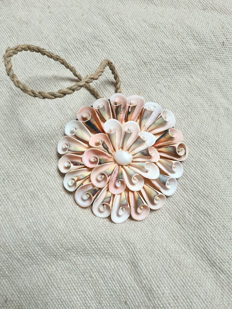 Schelpen hanger bermain uit bali, Diversen, Ophalen of Verzenden, Tropical Home, 6951nk, Nieuw