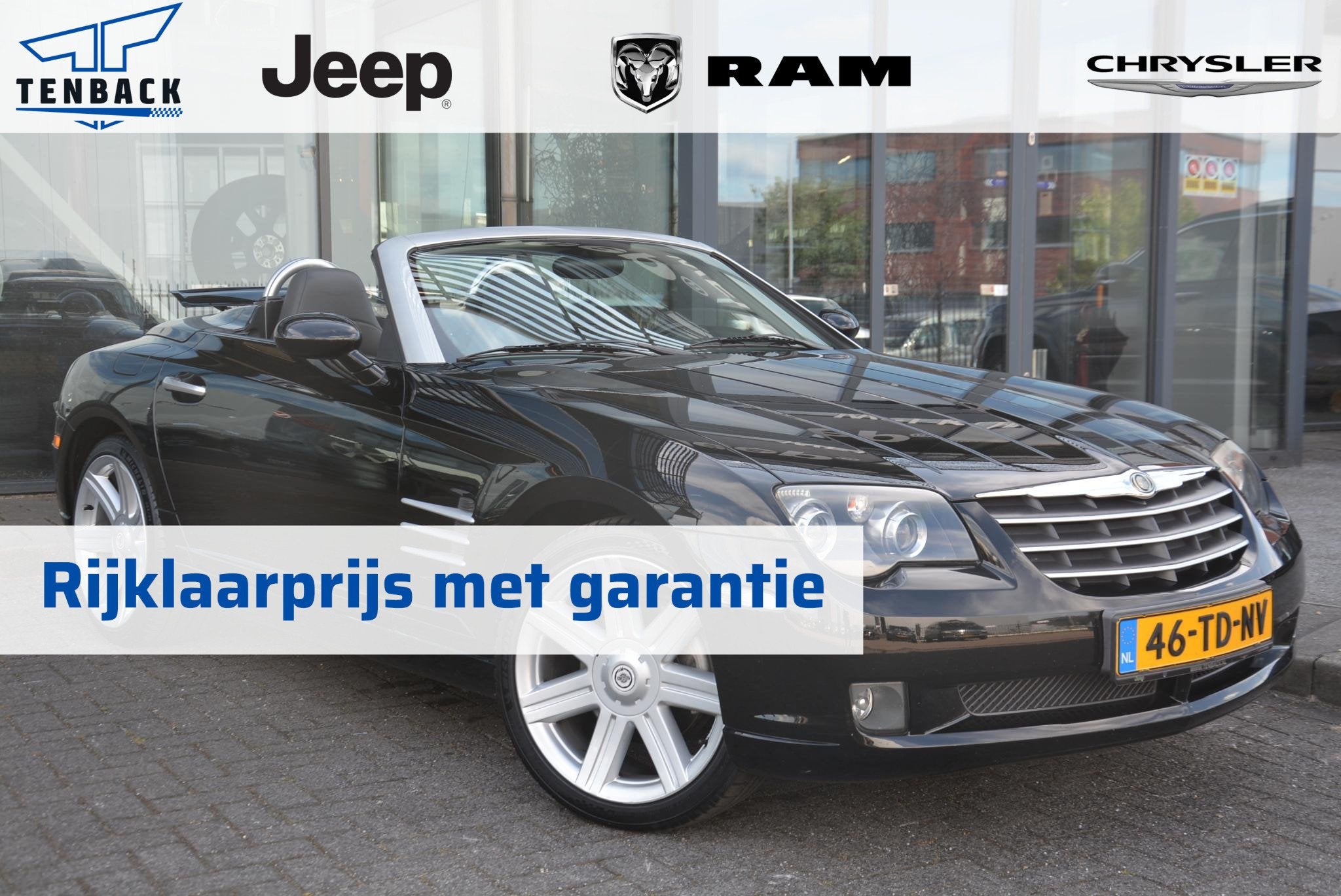 Chrysler Crossfire Cabrio 3.2 V6 Limited Topstaat | Geheel d, Auto's, Chrysler, Automaat, Dealer onderhouden, Achterwielaandrijving