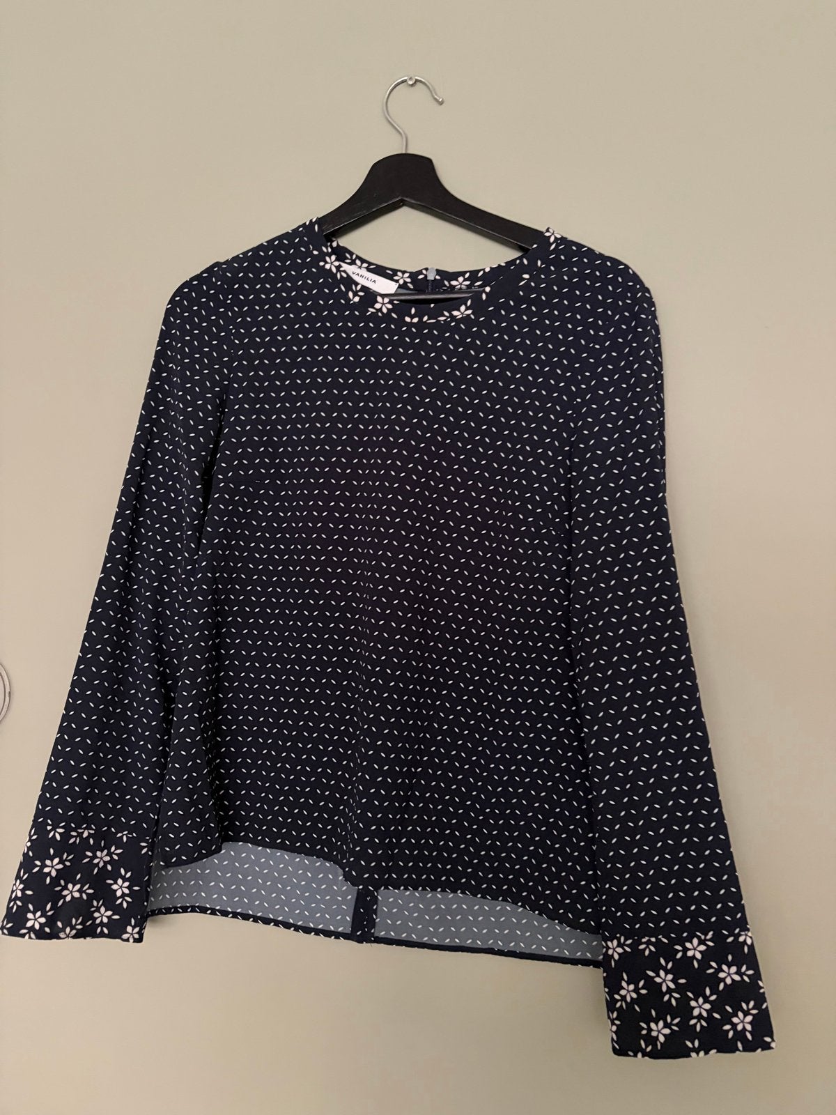 Vanilia blouse  - Maat 34, Kleding | Dames, Ophalen of Verzenden, Zo goed als nieuw, Maat 34 (XS) of kleiner, Blauw