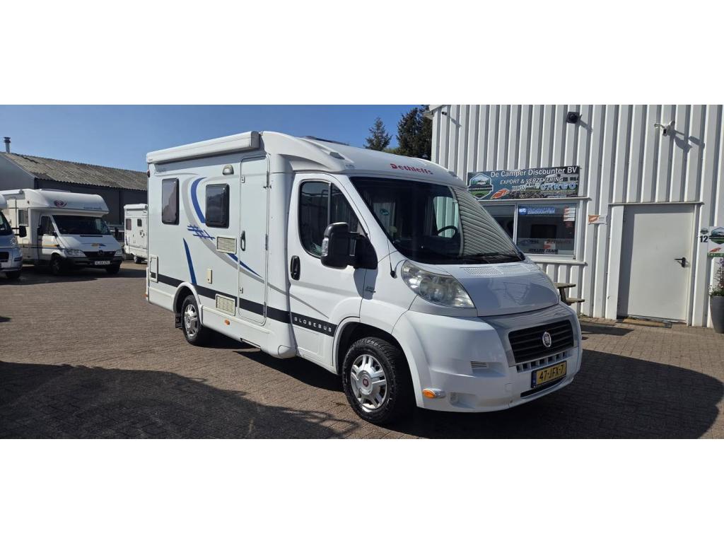 Dethleffs Globebus T2, Caravans en Kamperen, Campers, Bedrijf, tot en met 3, Half-integraal, Dethleffs, Fiat, Diesel, Handgeschakeld