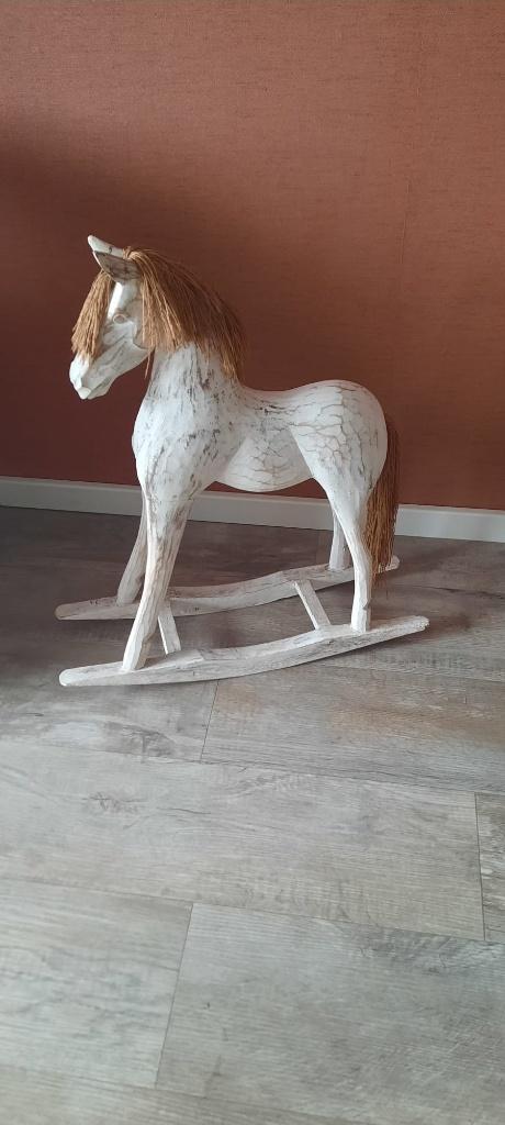 groot houten paard, Ophalen of Verzenden, Gebruikt, Dier