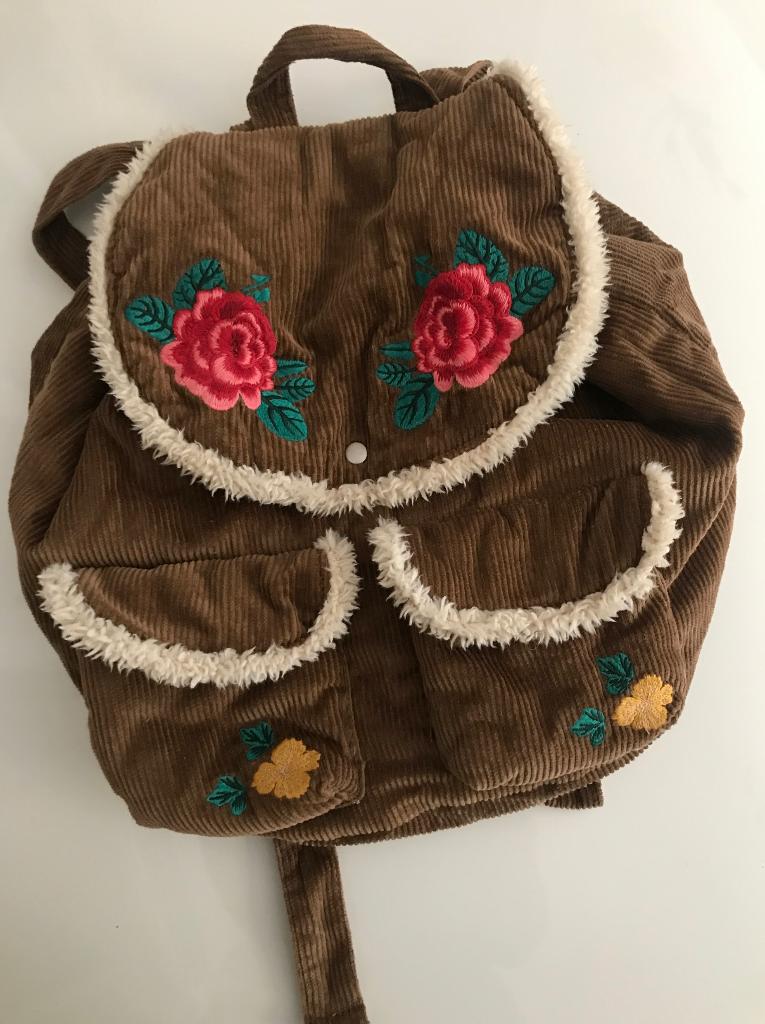zara rugzak backpak bijna nieuw boho ethno, Ophalen of Verzenden, Zo goed als nieuw, Overige merken