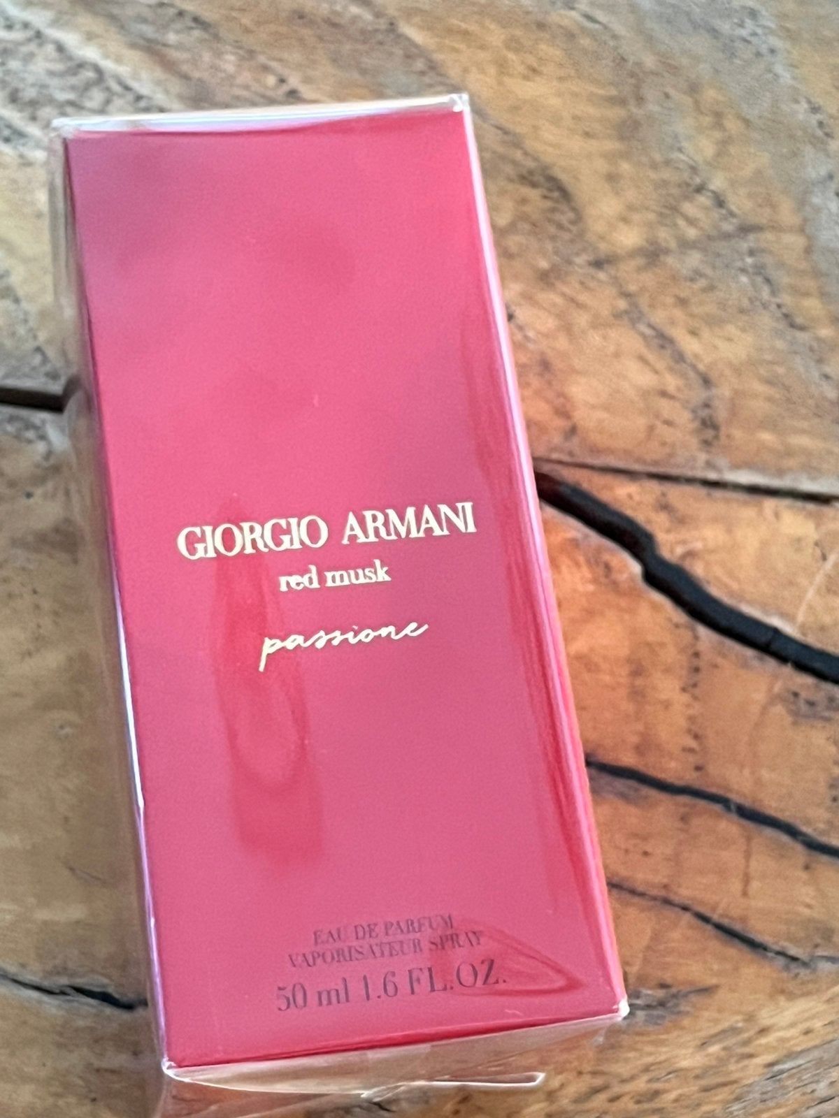 Armani red musk passione 50 ml, Ophalen of Verzenden, Nieuw