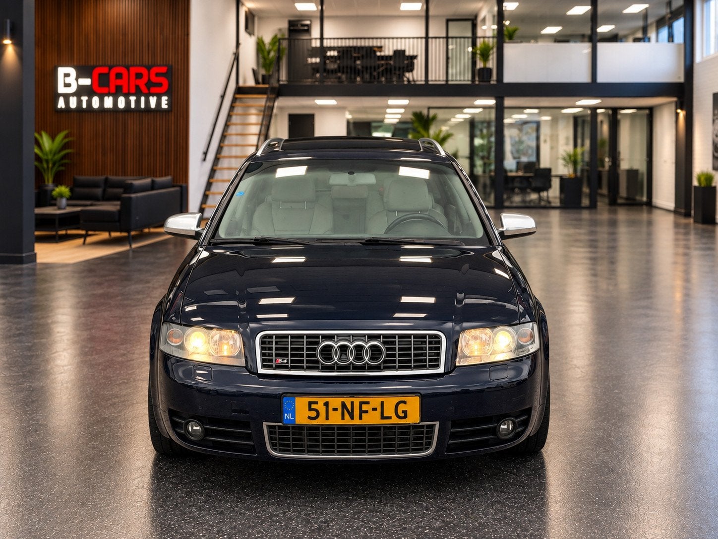 Audi A4 Avant 4.2 V8 quattro S4 Pro Line Nap|Bose|Leer|Xenon, Auto's, Gebruikt, Blauw, Origineel Nederlands, Handgeschakeld