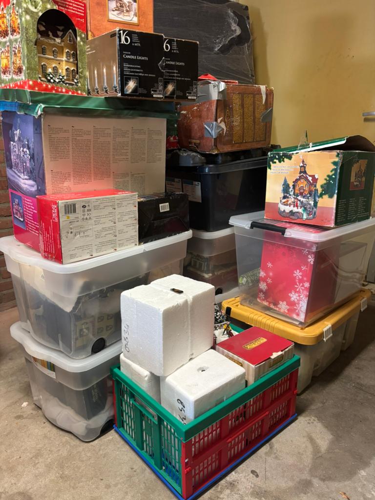 Groot kerstdorp, Diversen, Kerst, Ophalen, Zo goed als nieuw