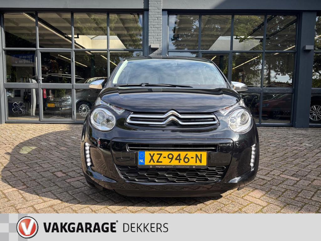 Citroen C1 1.0 VTi Shine Clima, apple carplay/android/ camer, Auto's, Voorwielaandrijving, Gebruikt, Euro 6, Automatische klimaatregeling