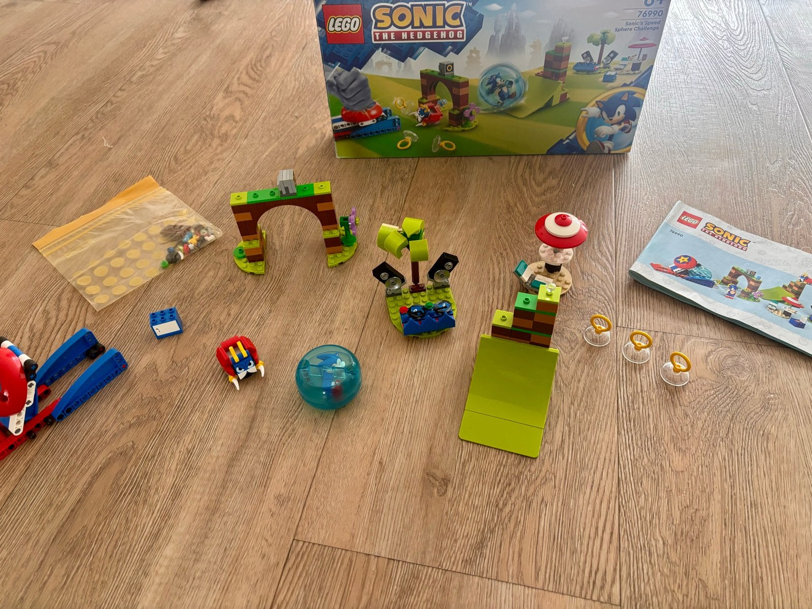 Lego Sonic the Hedgehog 76990 - Compleet met doos en boekje, Overige thema's, Lego, Ophalen of Verzenden, Zo goed als nieuw